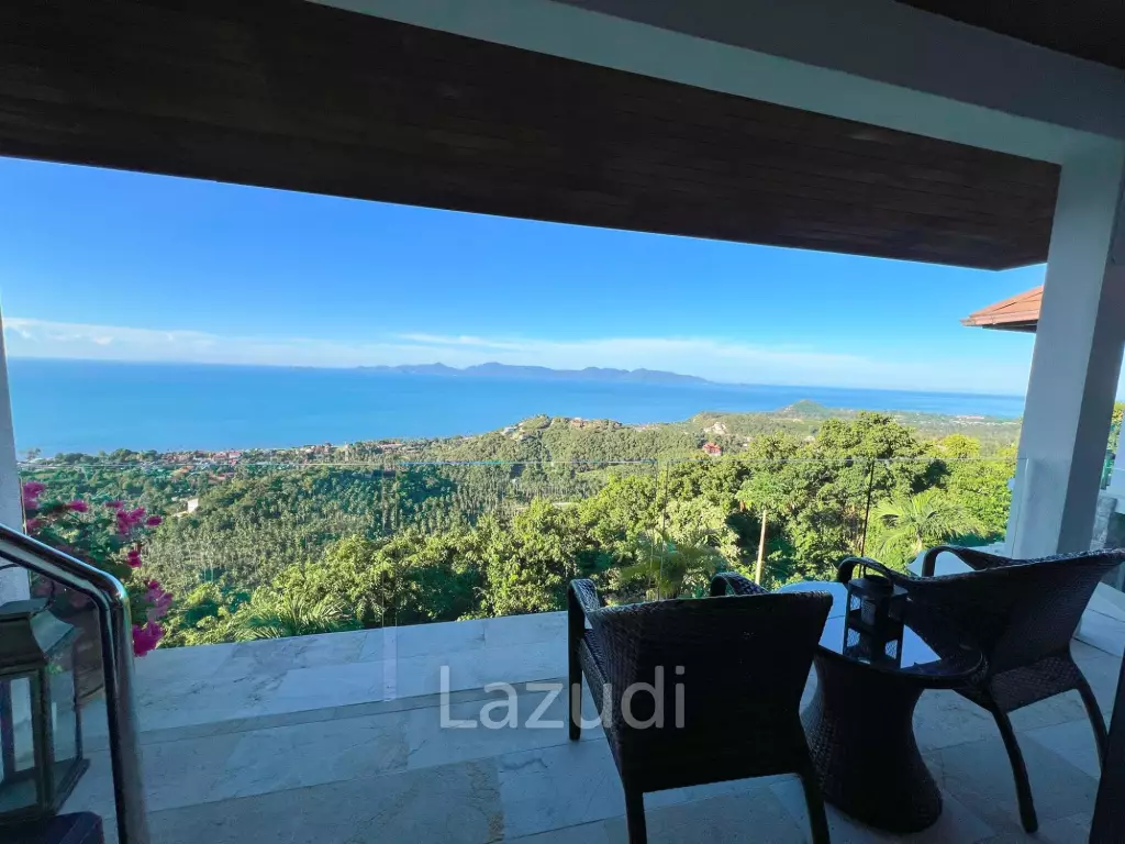 A Luxury 8-Bedroom Residence with Panoramic Sea Views in Bang Por