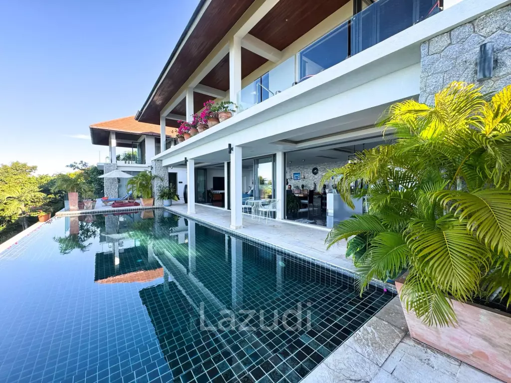 A Luxury 8-Bedroom Residence with Panoramic Sea Views in Bang Por
