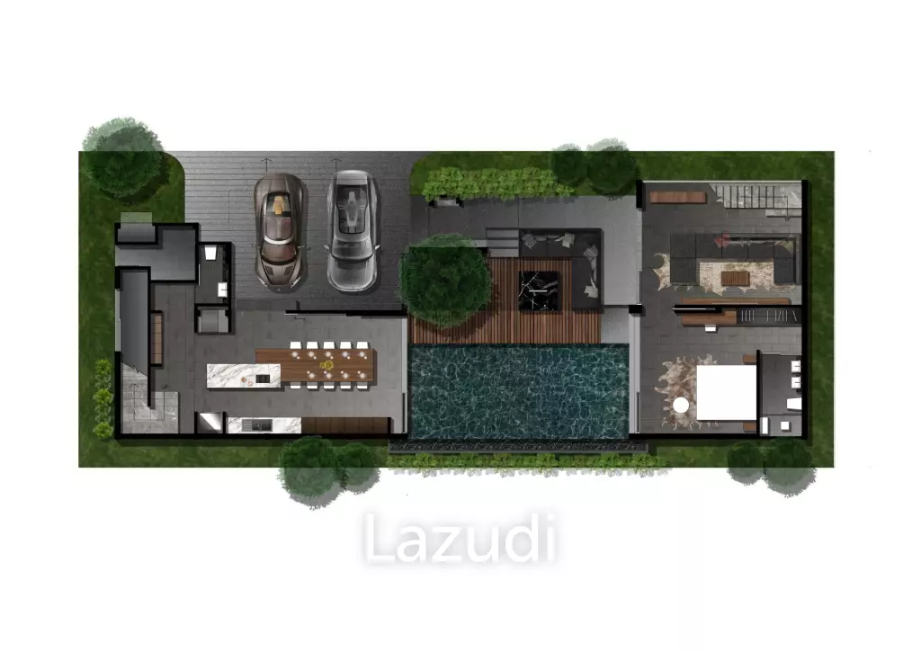 3 Bed 3 Bath 425 SQ.M Qnity by Wallaya Villas