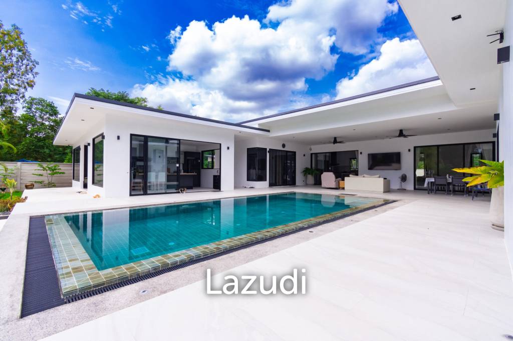 Luxurious Modern 4 Bed Pool Villa  in Hin Lek Fai