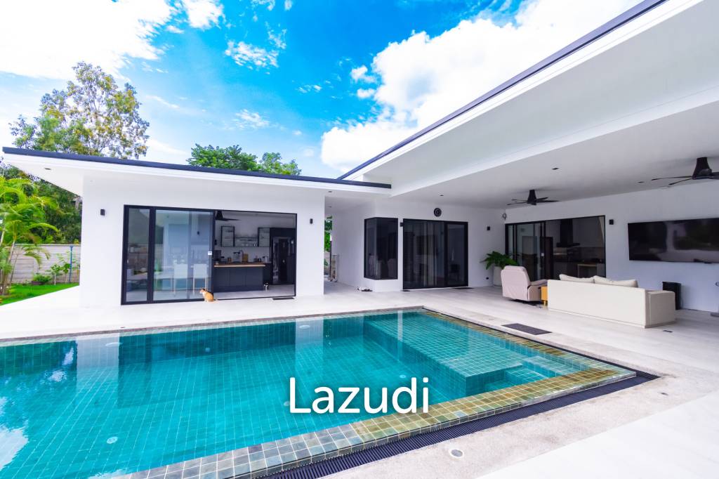 Luxurious Modern 4 Bed Pool Villa  in Hin Lek Fai