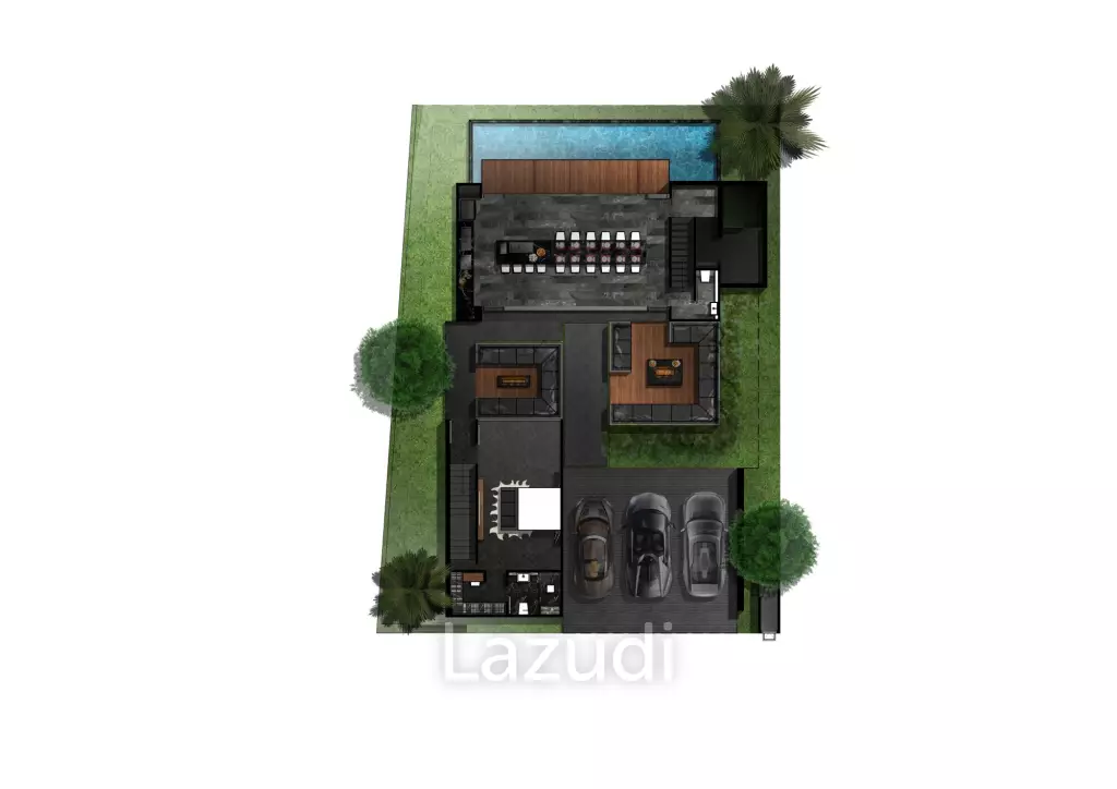 5 Bed 5 Bath 816 SQ.M Qnity by Wallaya Villas