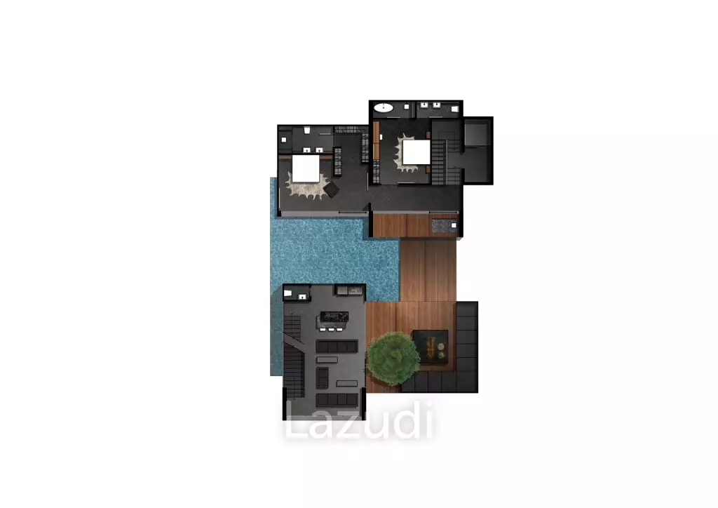5 Bed 5 Bath 816 SQ.M Qnity by Wallaya Villas