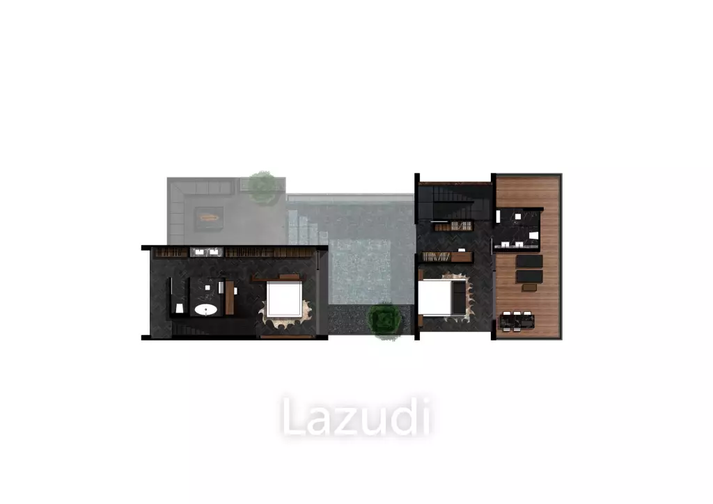 4 Bed 4 Bath 632 SQ.M Qnity by Wallaya Villas