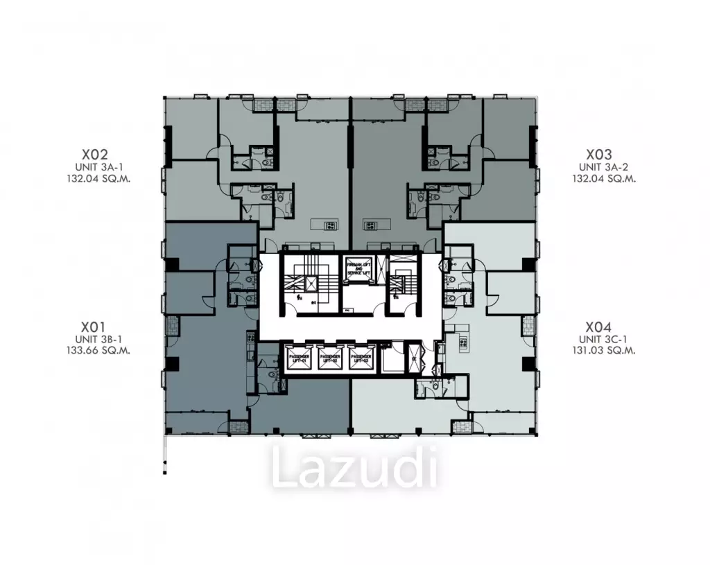 1 Bed 1 Bath 35 SQ.M Siamese Exclusive Queens