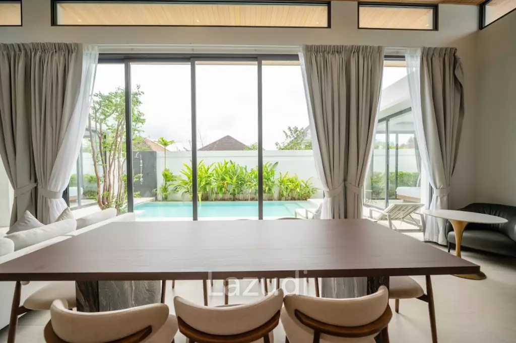 4-Bedroom Pool Villa For Rent Near BCIS in Chalong
