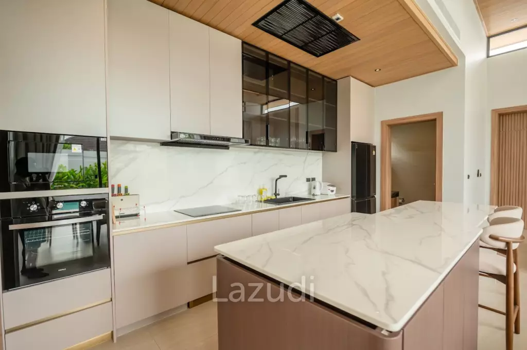 4-Bedroom Pool Villa For Rent Near BCIS in Chalong