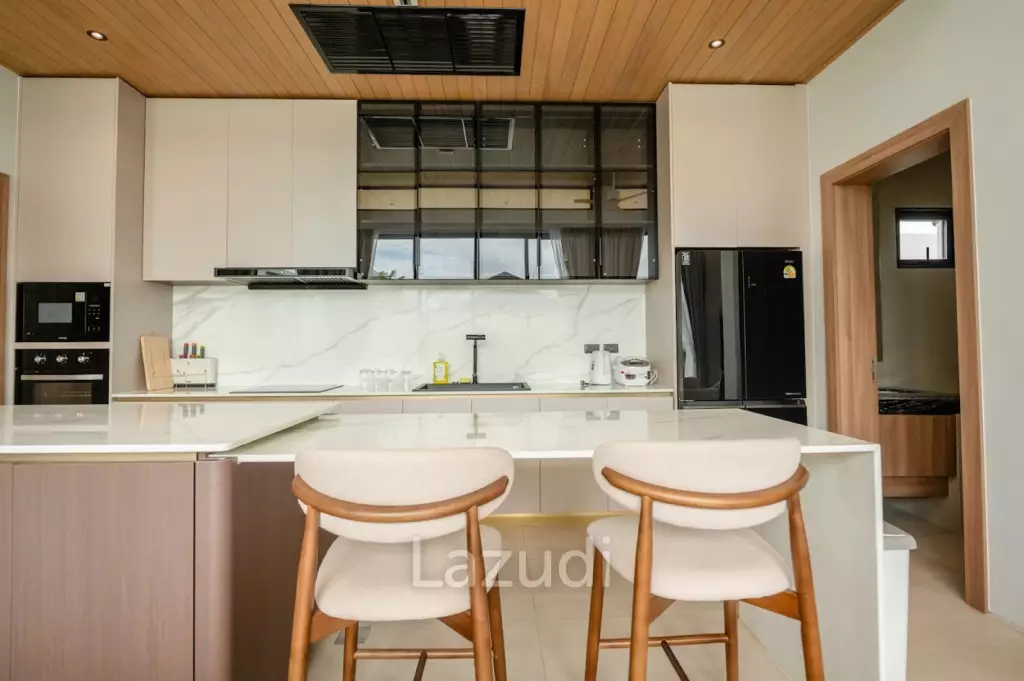 4-Bedroom Pool Villa For Rent Near BCIS in Chalong