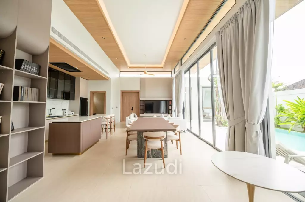 4-Bedroom Pool Villa For Rent Near BCIS in Chalong