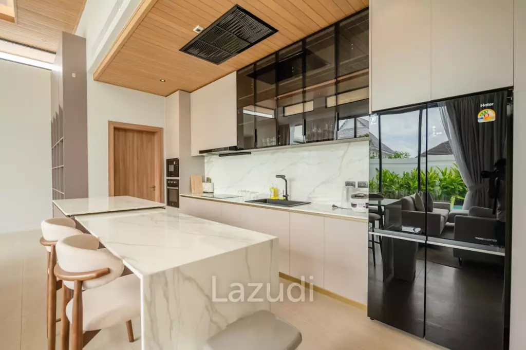 4-Bedroom Pool Villa For Rent Near BCIS in Chalong