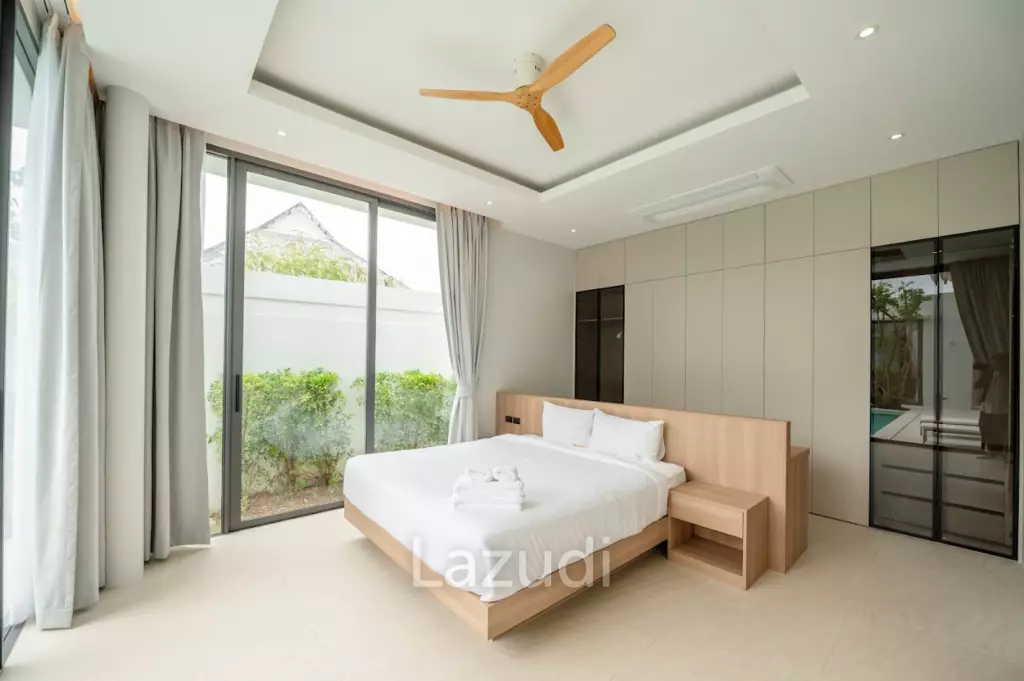 4-Bedroom Pool Villa For Rent Near BCIS in Chalong
