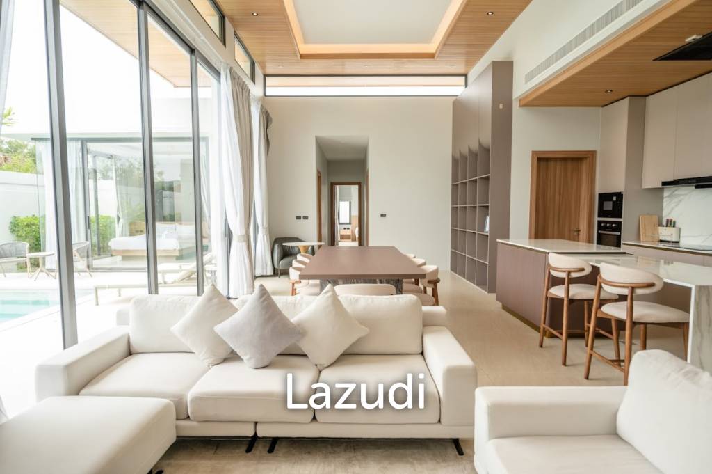 4-Bedroom Pool Villa For Rent Near BCIS in Chalong