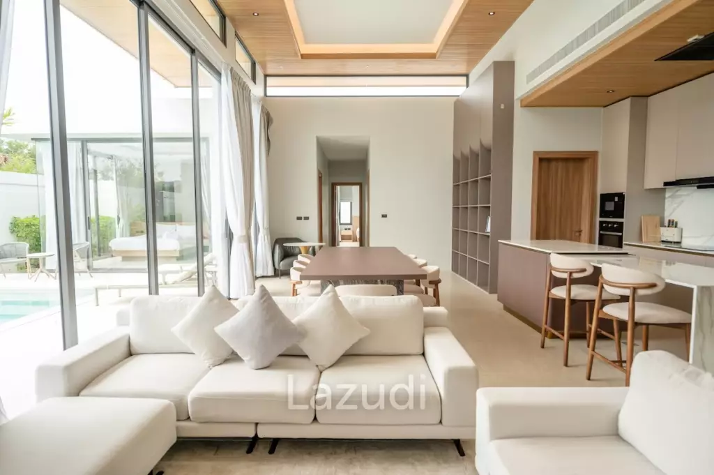 4-Bedroom Pool Villa For Rent Near BCIS in Chalong