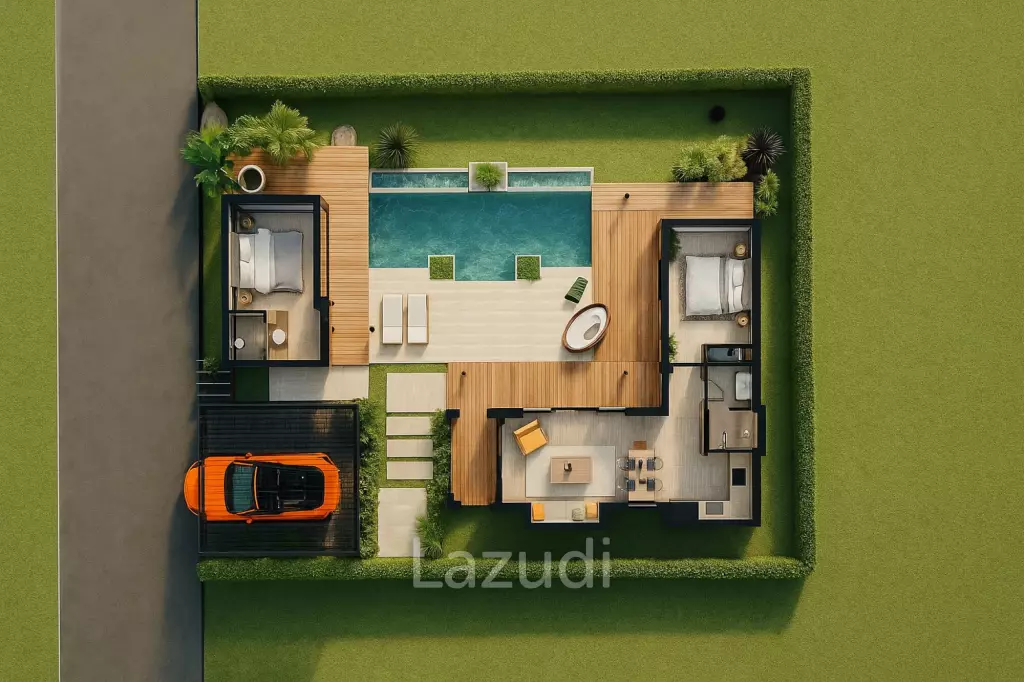 Pre-Fab 2-Bed Villa in Bang Por - Walking Distance to the Beach