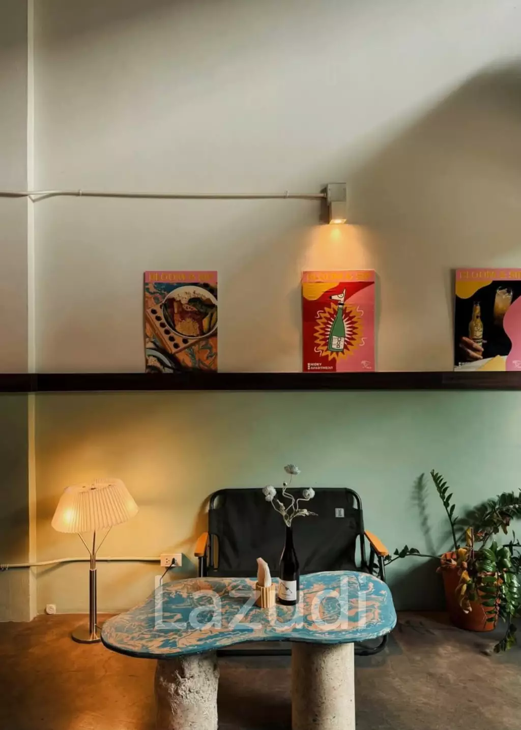 Cafe/Restaurant with kitchen Close to BTS On Nut   Shop space with kitchen in a low-rise apartment