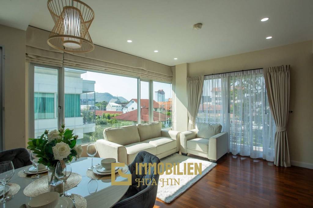 2-Schlafzimmer-Eigentumswohnung in Hua Hin mit Strandzugang