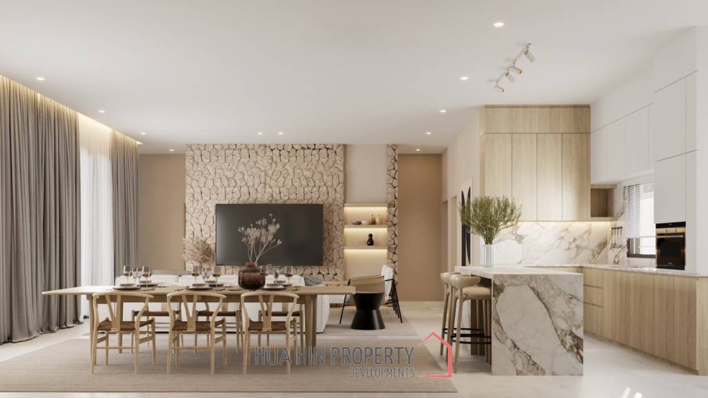 3 Bed 3 Bath 427.96 SQ,M Phu Khao Hua Hin Residence