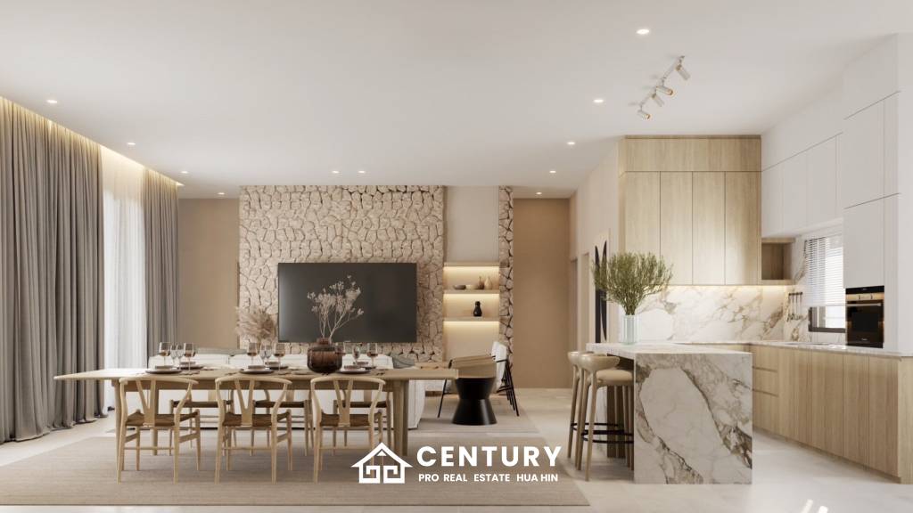 3 Bed 3 Bath 427.96 SQ,M Phu Khao Hua Hin Residence