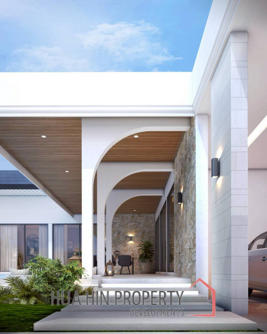 321 sqm pool villa in Hua Hin Nong Kae Phu Khao Residence