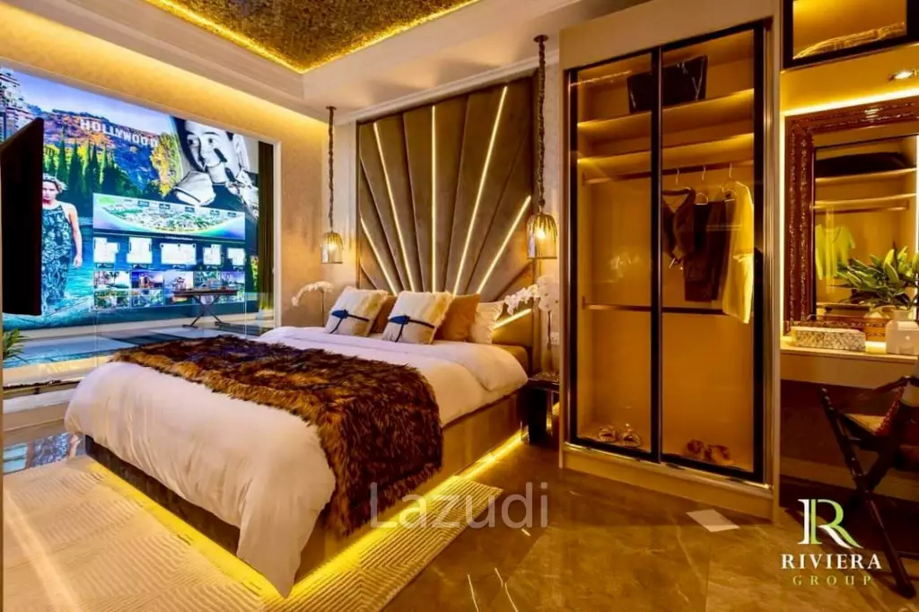 2 Bed 2 Bath 75 SQ.M. The Riviera Malibu And Residence