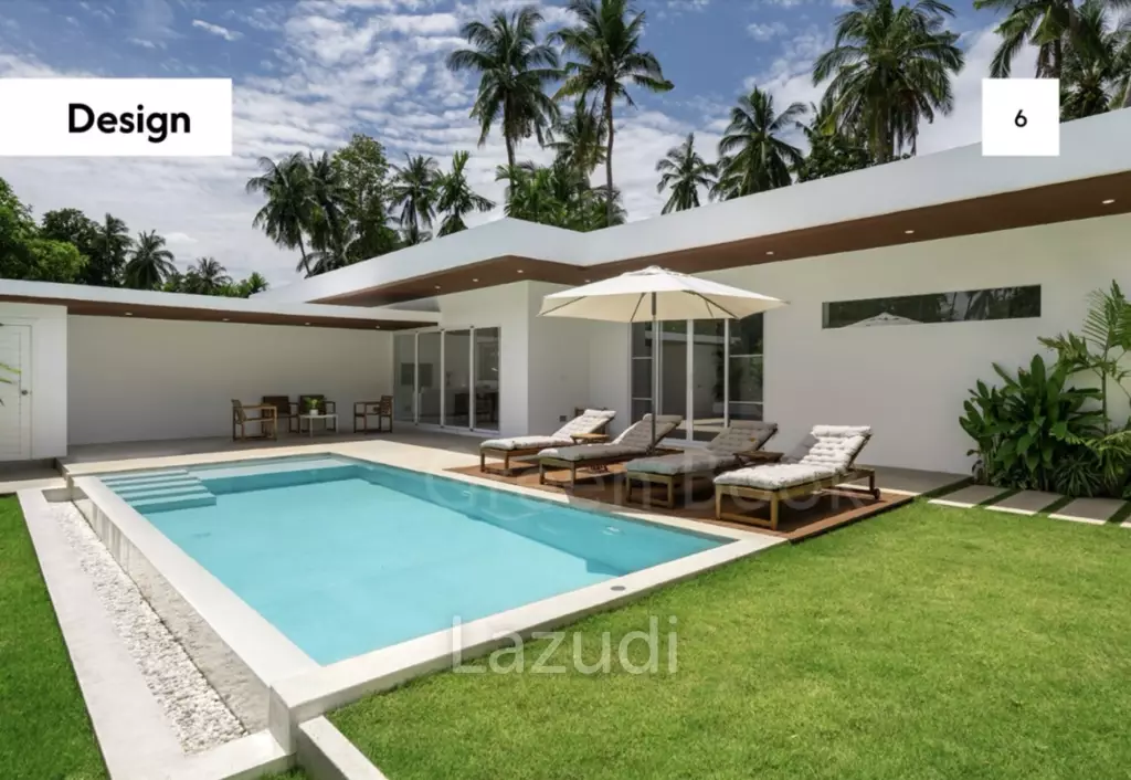 Contemporary 3-Bedroom Villa with Pool – Koh Phangan