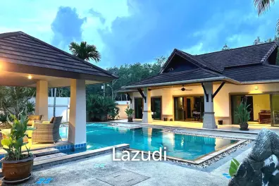 3-Bedroom Pool Villa with 2 Land Plots for Sale in Pa Klok