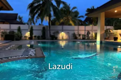 3-Bedroom Pool Villa with 2 Land Plots for Sale in Pa Klok