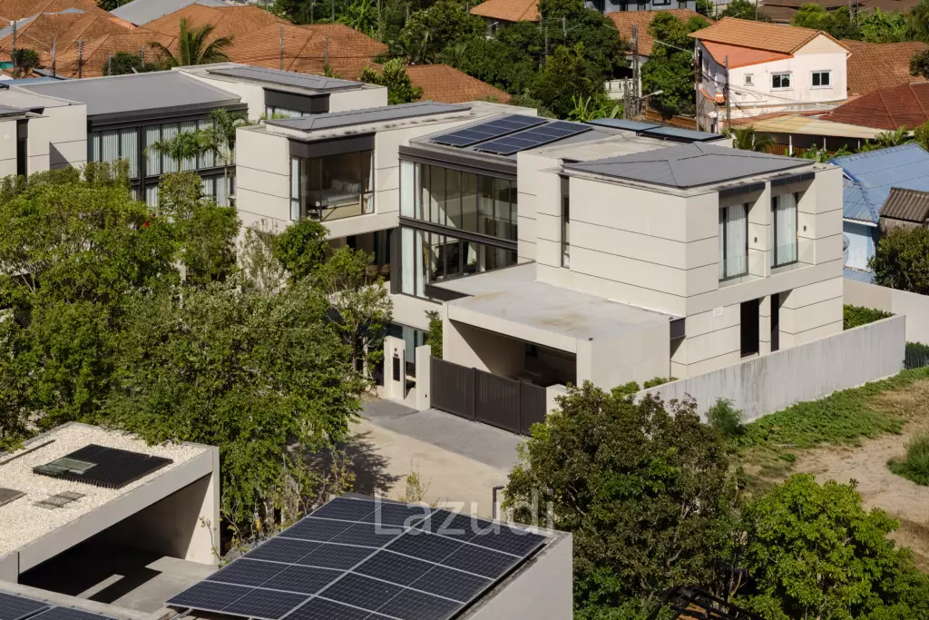 Modern Luxury 4-Bedroom Pool Villa for Rent in Chalong