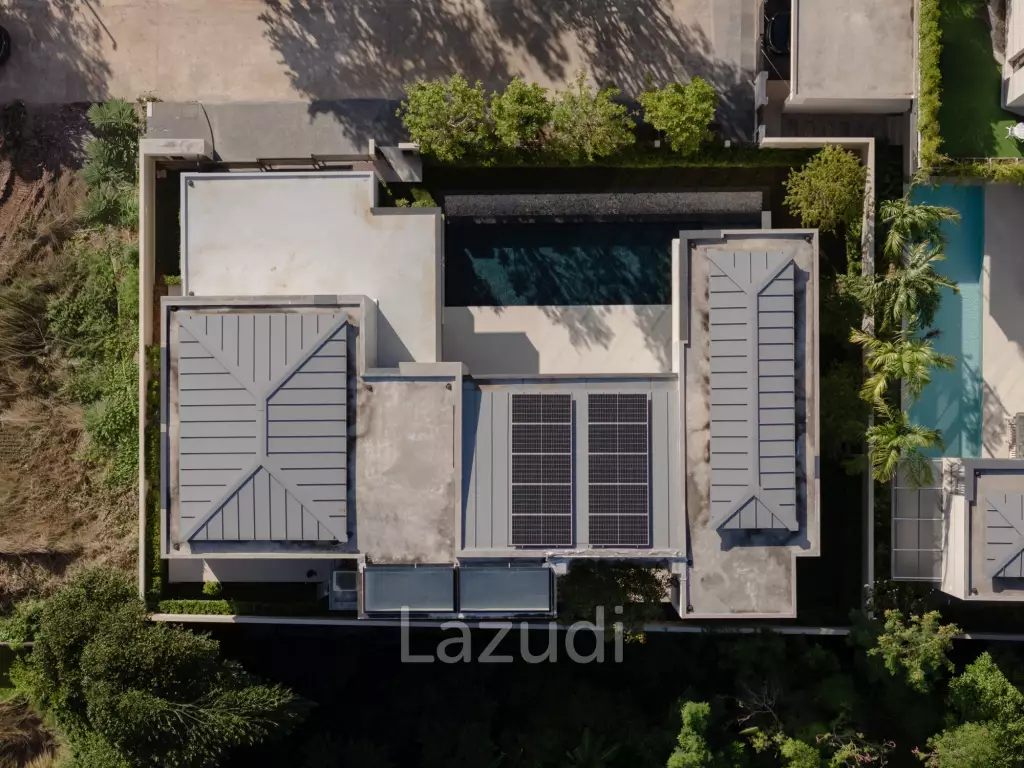 Modern Luxury 4-Bedroom Pool Villa for Rent in Chalong