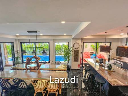 Newly Renovated 5-Bedroom Pool Villa in Bang Rak, Ko Samui