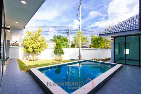 BEAUTIFUL SINGLE-STOREY POOL VILLA : 3 bed on soi Rai Land