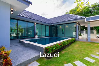 BEAUTIFUL SINGLE-STOREY POOL VILLA : 3 bed on soi Rai Land