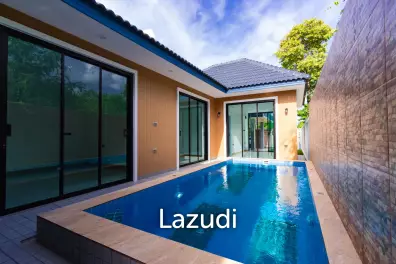 BRAND NEW MODERN SINGLE  VILLA  : 3 bed on soi Rai Land