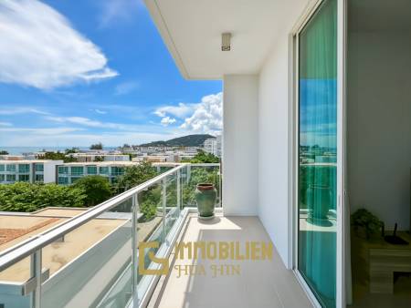 คอนโดหรู 2 ห้องนอน พร้อมวิวทะเลแบบพาโนราม่า ที่วันเวลา เขาเต่า