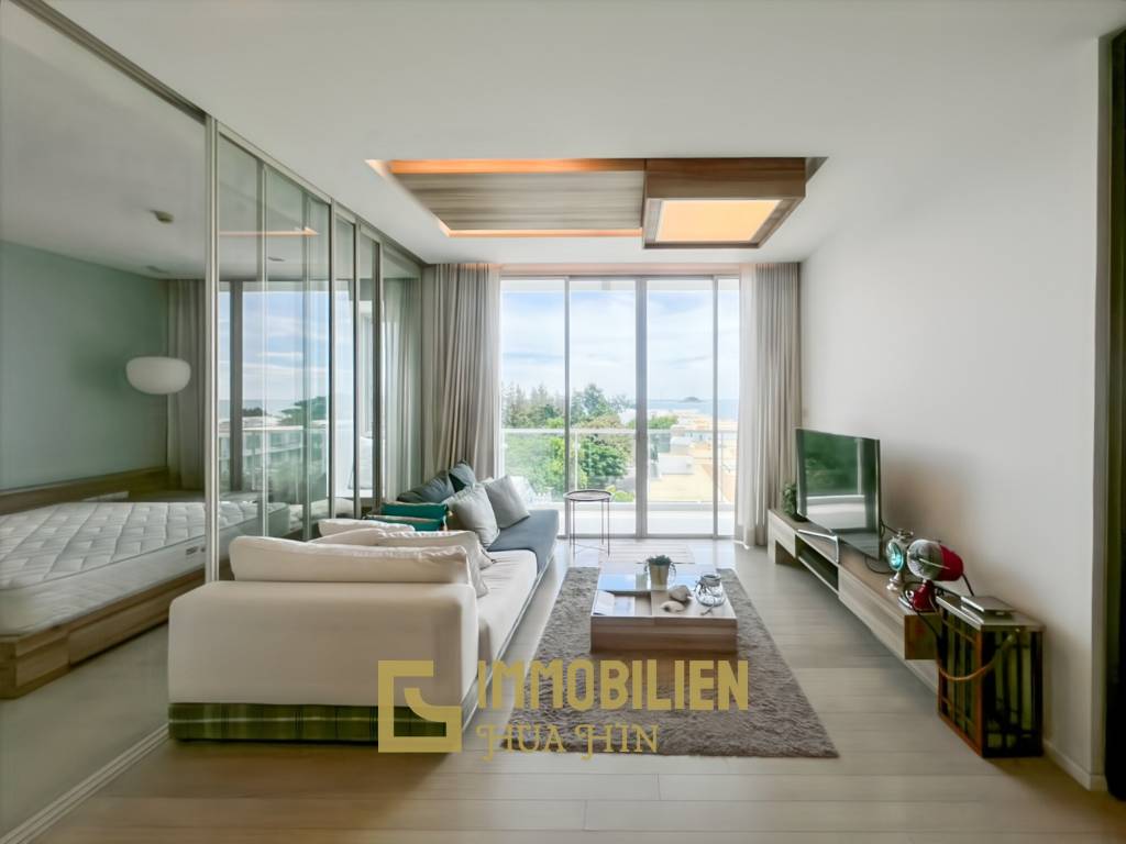 คอนโดหรู 2 ห้องนอน พร้อมวิวทะเลแบบพาโนราม่า ที่วันเวลา เขาเต่า