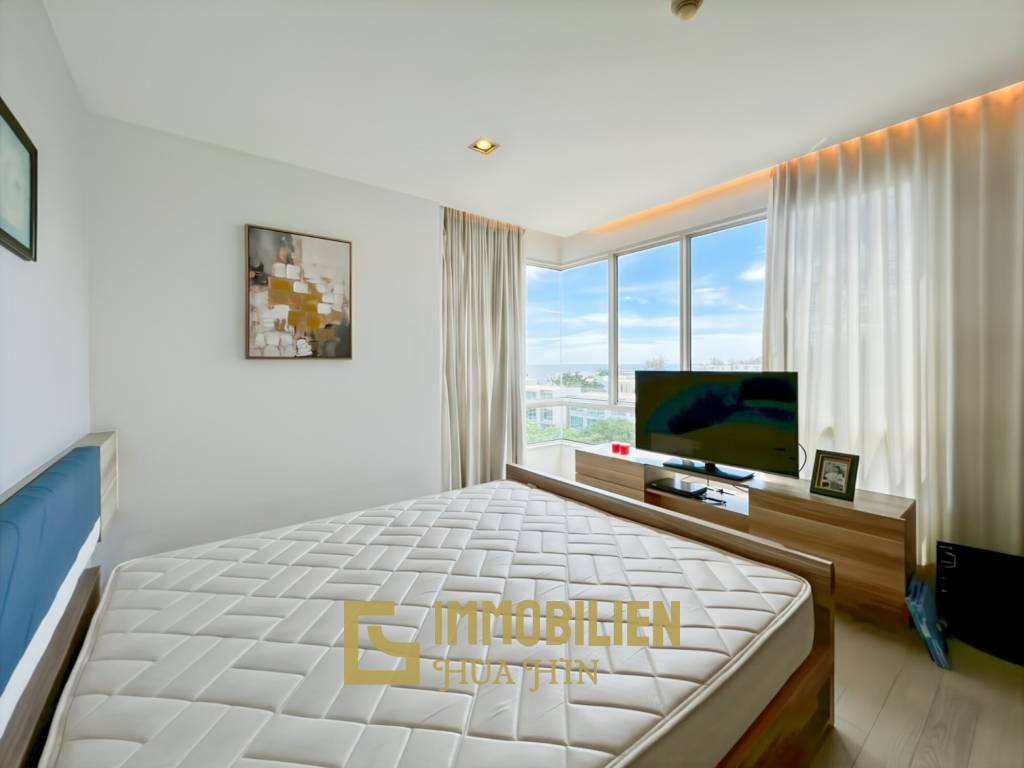 คอนโดหรู 2 ห้องนอน พร้อมวิวทะเลแบบพาโนราม่า ที่วันเวลา เขาเต่า