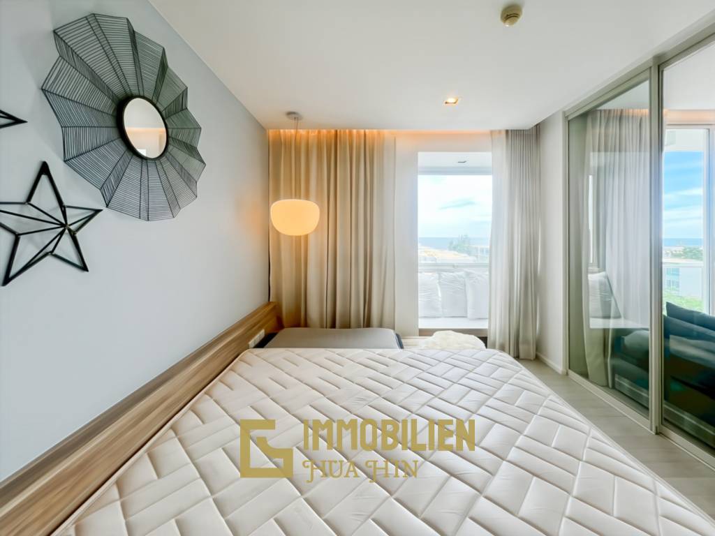 คอนโดหรู 2 ห้องนอน พร้อมวิวทะเลแบบพาโนราม่า ที่วันเวลา เขาเต่า