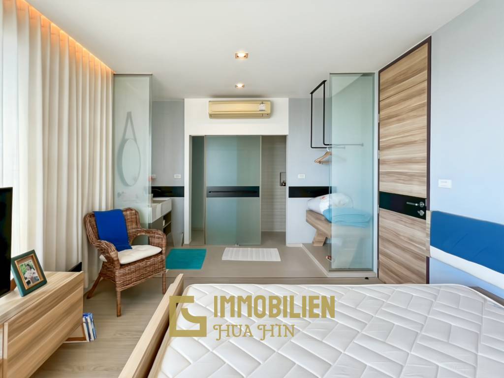 คอนโดหรู 2 ห้องนอน พร้อมวิวทะเลแบบพาโนราม่า ที่วันเวลา เขาเต่า