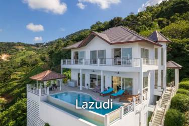 Beautiful 4-Bedroom Villa with Sea Views - Bophut Hills