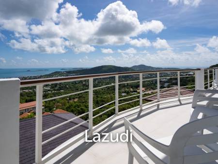 Beautiful 4-Bedroom Villa with Sea Views - Bophut Hills