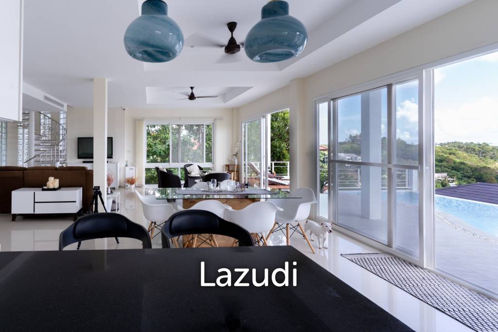 Beautiful 4-Bedroom Villa with Sea Views - Bophut Hills