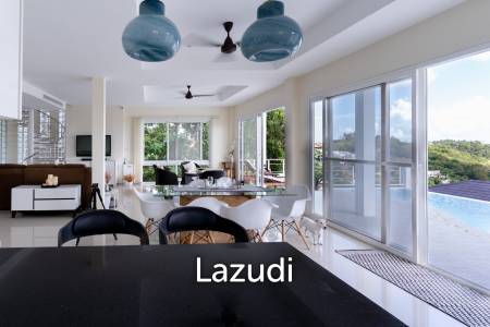 Beautiful 4-Bedroom Villa with Sea Views - Bophut Hills