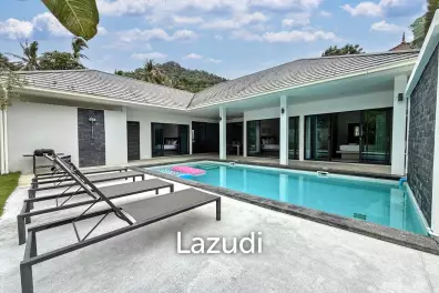 3-Bedroom Private Pool Villa in Lamai – Close to international School