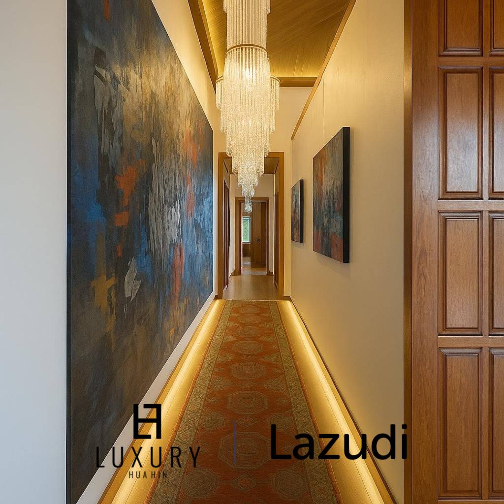 Khao Tao: Luxury Tropical Pool Villa for Sale, 3 Bedrooms