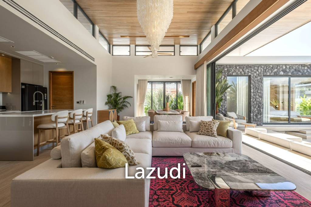Modern Luxury 3-Bedroom Pool Villa For Sale In Thalang