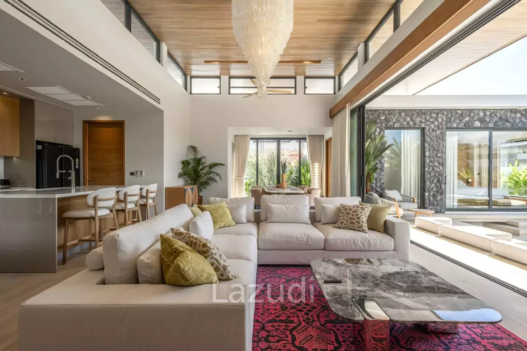 Modern Luxury 3-Bedroom Pool Villa For Sale In Thalang