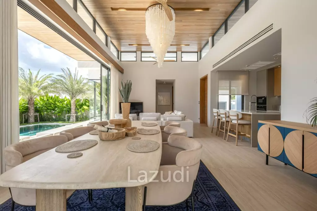 Modern Luxury 3-Bedroom Pool Villa For Sale In Thalang