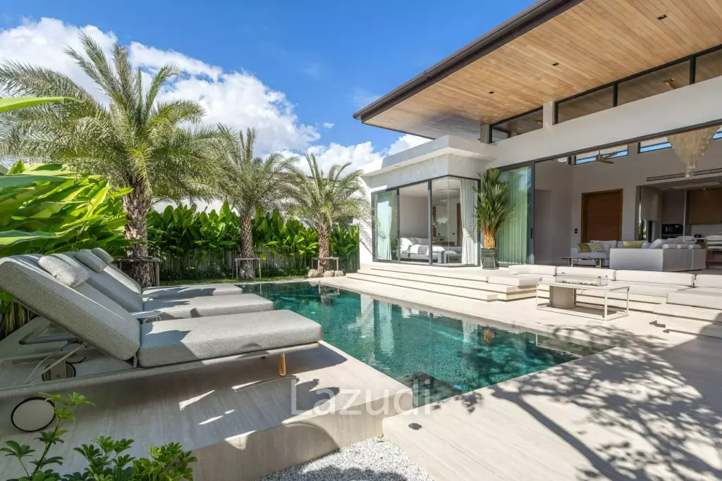Modern Luxury 3-Bedroom Pool Villa For Sale In Thalang