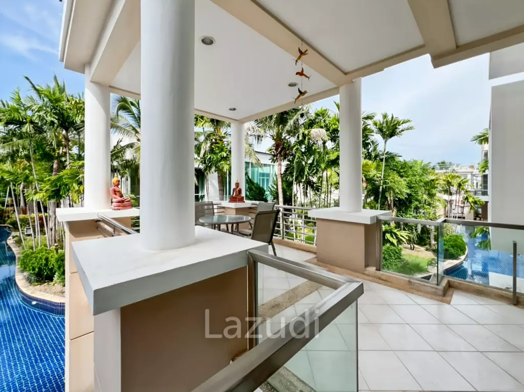 Spacious 2 Bedroom Freehold Condo in Cha-Am Blue Lagoon