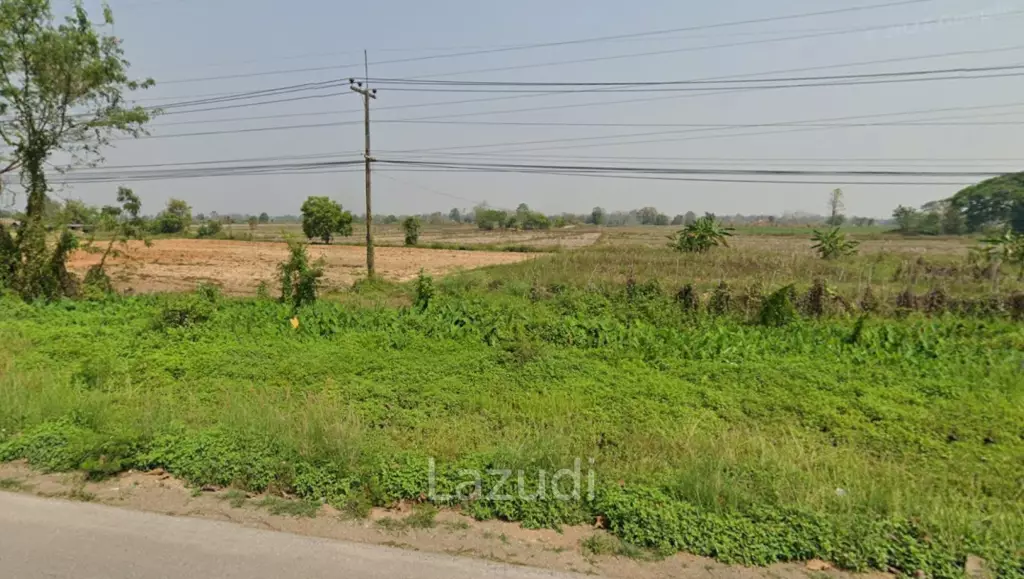 107 Rai Land for Sale Close Chiang Rai-Chiang Mai Main Road.